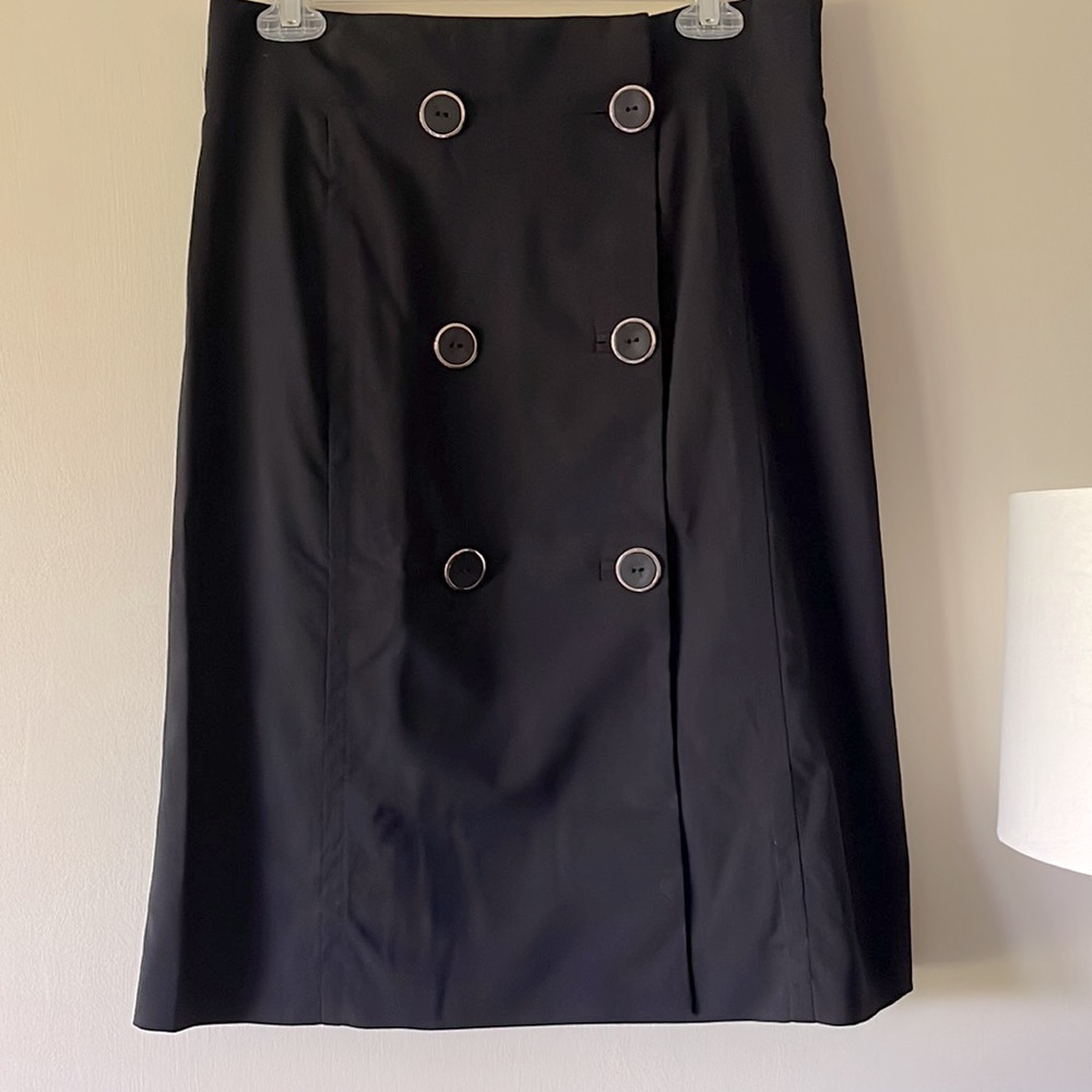 Vintage Pendleton Skirt Woman’s,Virgin Wool ,Black,Pencil ,Size 10